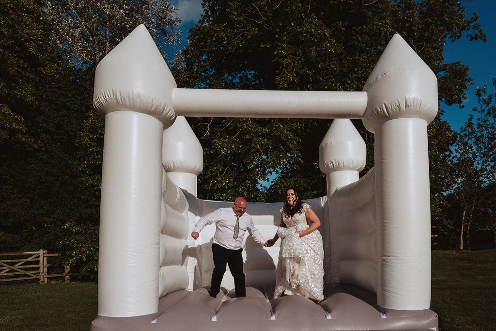 Wedding bouncy castle