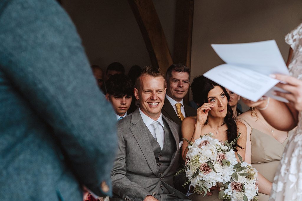 Add meaningful words and vows in your ceremony to create emotion